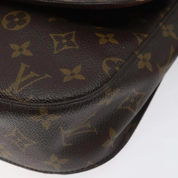 LOUIS VUITTON Monogram Monogram Saint Cloud GM Shoulder Bag M51242 Auth 122628 - Picture 5 of 16
